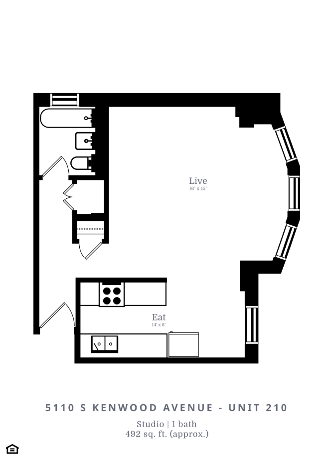 5110 S Kenwood Ave Studio-2 Beds Apartment for Rent - Photo Gallery 16